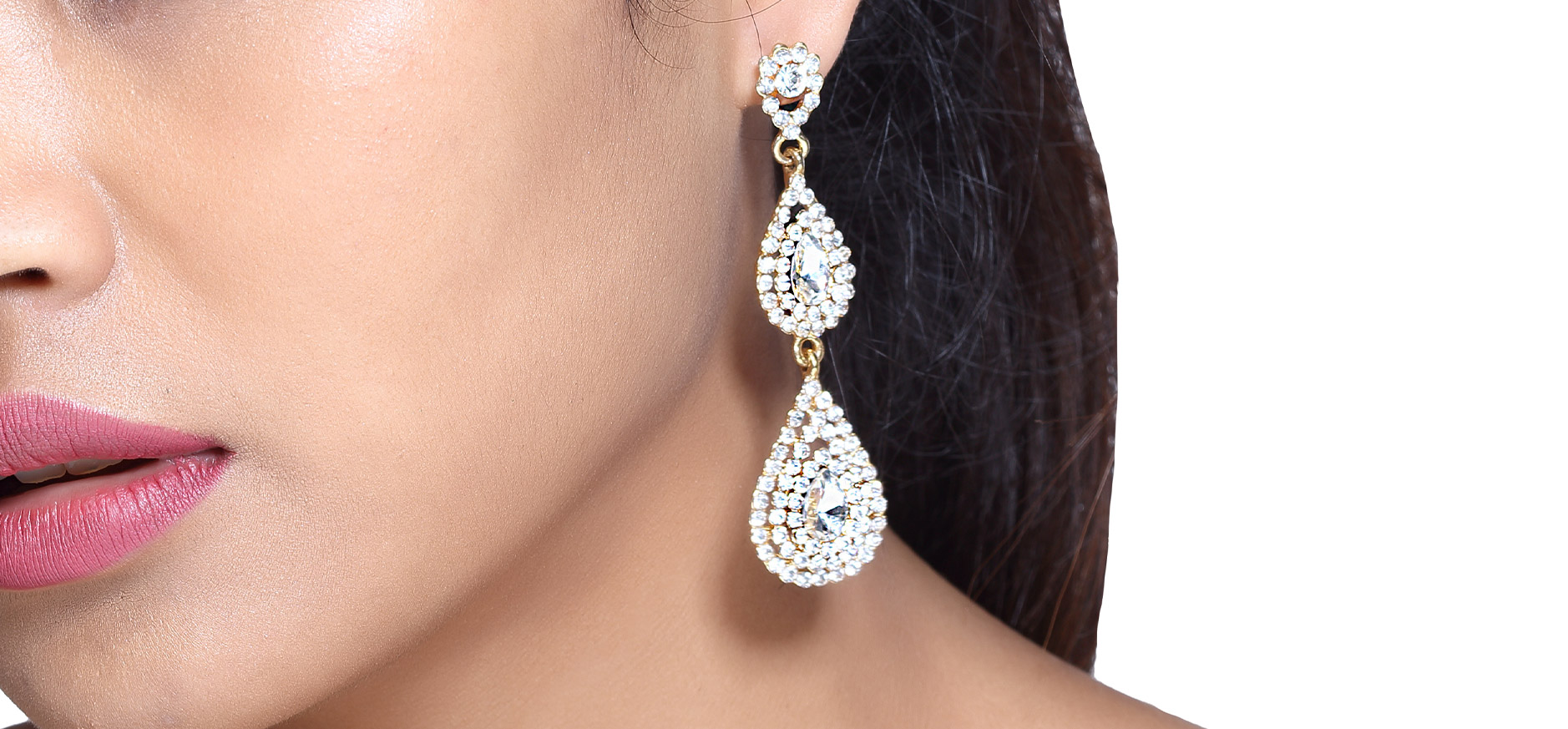 diamond earrings buying guide - chandelier earrings