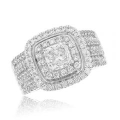 2.00ct Diamond Dress Ring in 18ct White Gold