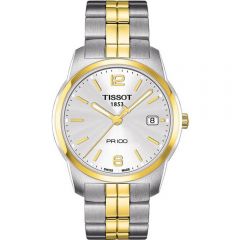 Tissot PR100 T1014102203100 Two-Tone Stainless Steel Mens Watch