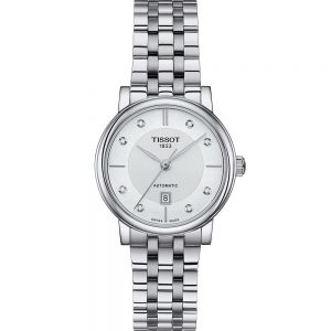 Tissot Carson Diamond Automatic T1222071103600 Stainless Steel Mens Watch