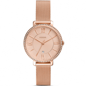 Fossil Jacqueline ES4628 Rose Gold Stainless Steel Womens Watch