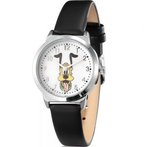 Disney SPW006 Pluto Black Band Watch