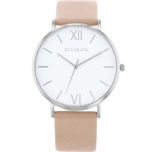 Ellis & Co Collection Nude Leather 41mm Watch