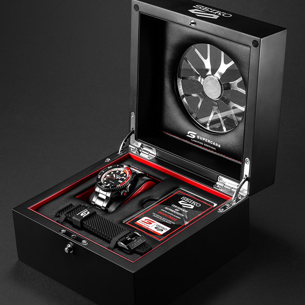 Revving up for Style: Limited Edition Seiko 5 Sports Supercars SRPJ95K now  available | Grahams