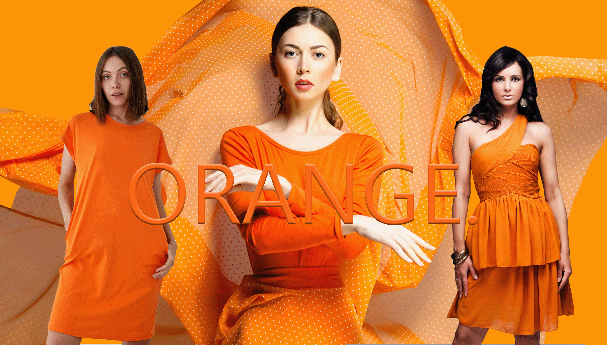 Style Report: How To Accessorise An Orange Dress | Grahams